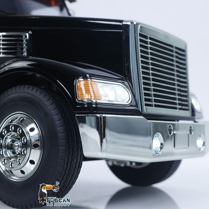 Customized DIY TAMIYA Knight Hauler 56314 6*4 1/14 RC Tractor Truck Remote Control Lorry Car Model Light Sound I6S Radio Battery