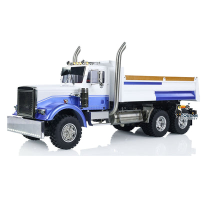 1/14 Scale RC Dump Truck 56344 Tipper 6x6 Assembled and Painted 2-Speed Light Sound System Differential for TAMIYA