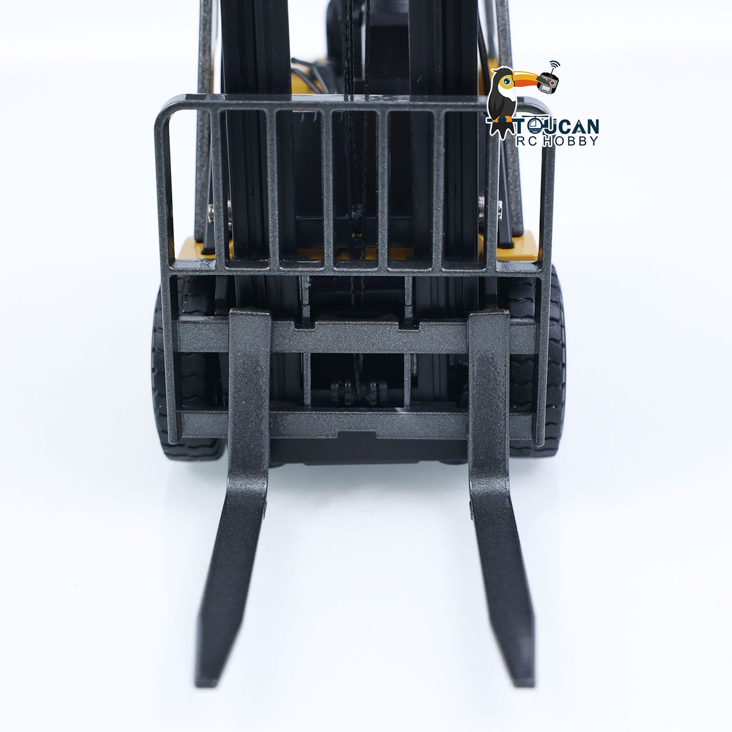 HUINA 1/50 Electric Remote Control Forklift 9925 Mini Warehouse RC Model Desktop Level Light Sound Effect Battery