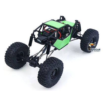 US Stock Remote Control 1/10 Rock Crawler 2.4G 4*4 RTR Electric Radio Off-road Truck Emulated Car Hobby Models Painted Assembled