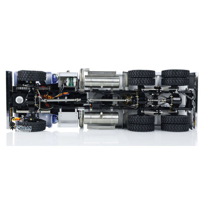 1/14 Scale RC Dump Truck 56344 Tipper 6x6 Assembled and Painted 2-Speed Light Sound System Differential for TAMIYA