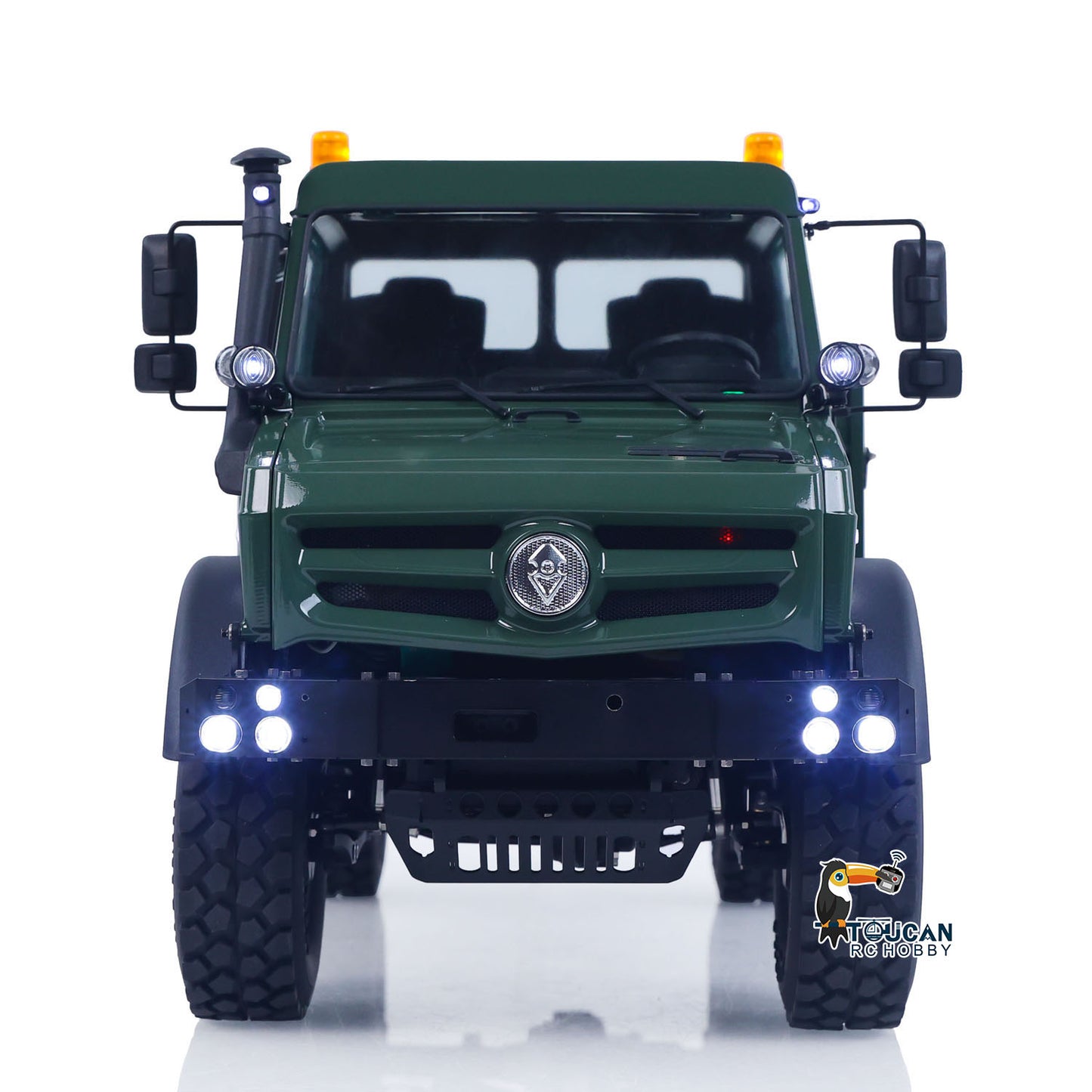 LESU U4023 1/14 Metal RC Off Road Car MT44023 Light Truck Crawler ATV Sound System Wheel Reduction Axle Lock Flysky Radio