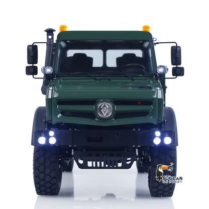 LESU U4023 1/14 Metal RC Off Road Car MT44023 Light Truck Crawler ATV Sound System Wheel Reduction Axle Lock Flysky Radio