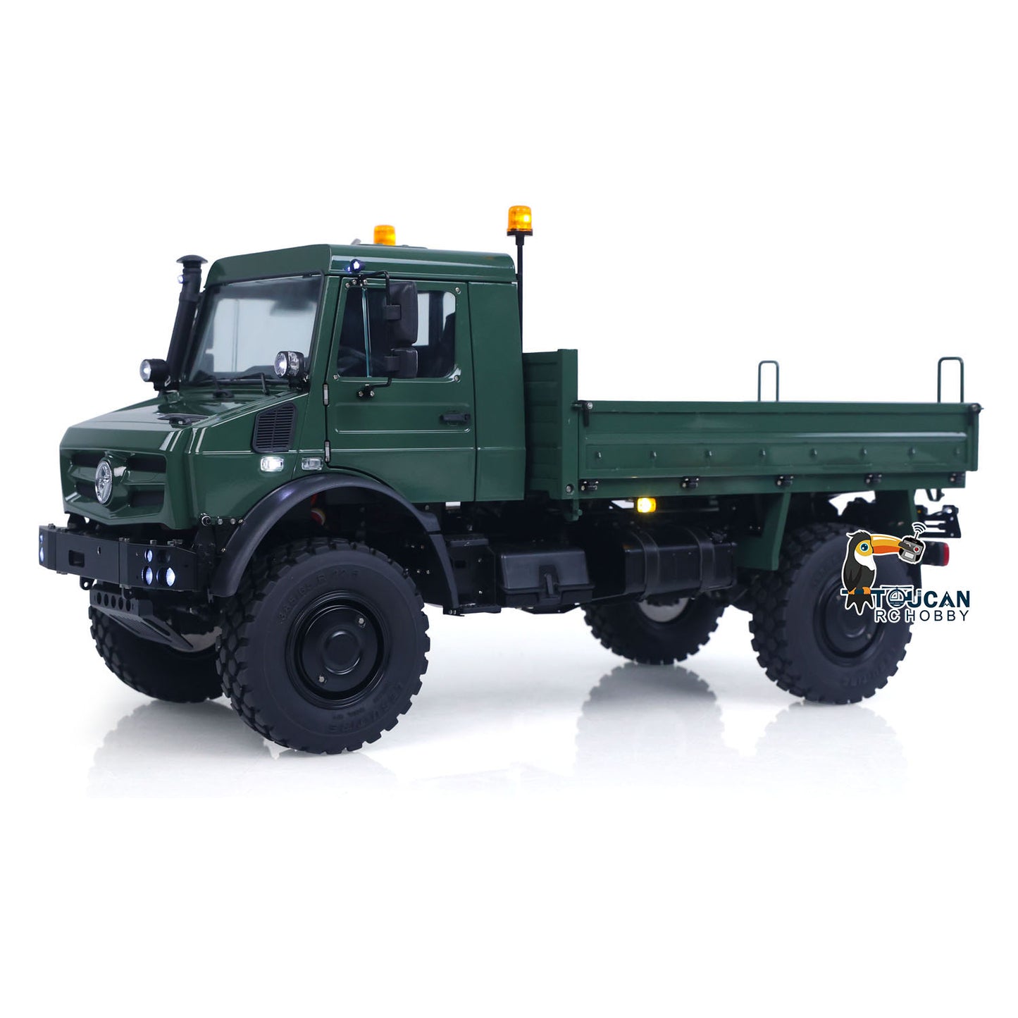 LESU U4023 1/14 Metal RC Off Road Car MT44023 Light Truck Crawler ATV Sound System Wheel Reduction Axle Lock Flysky Radio