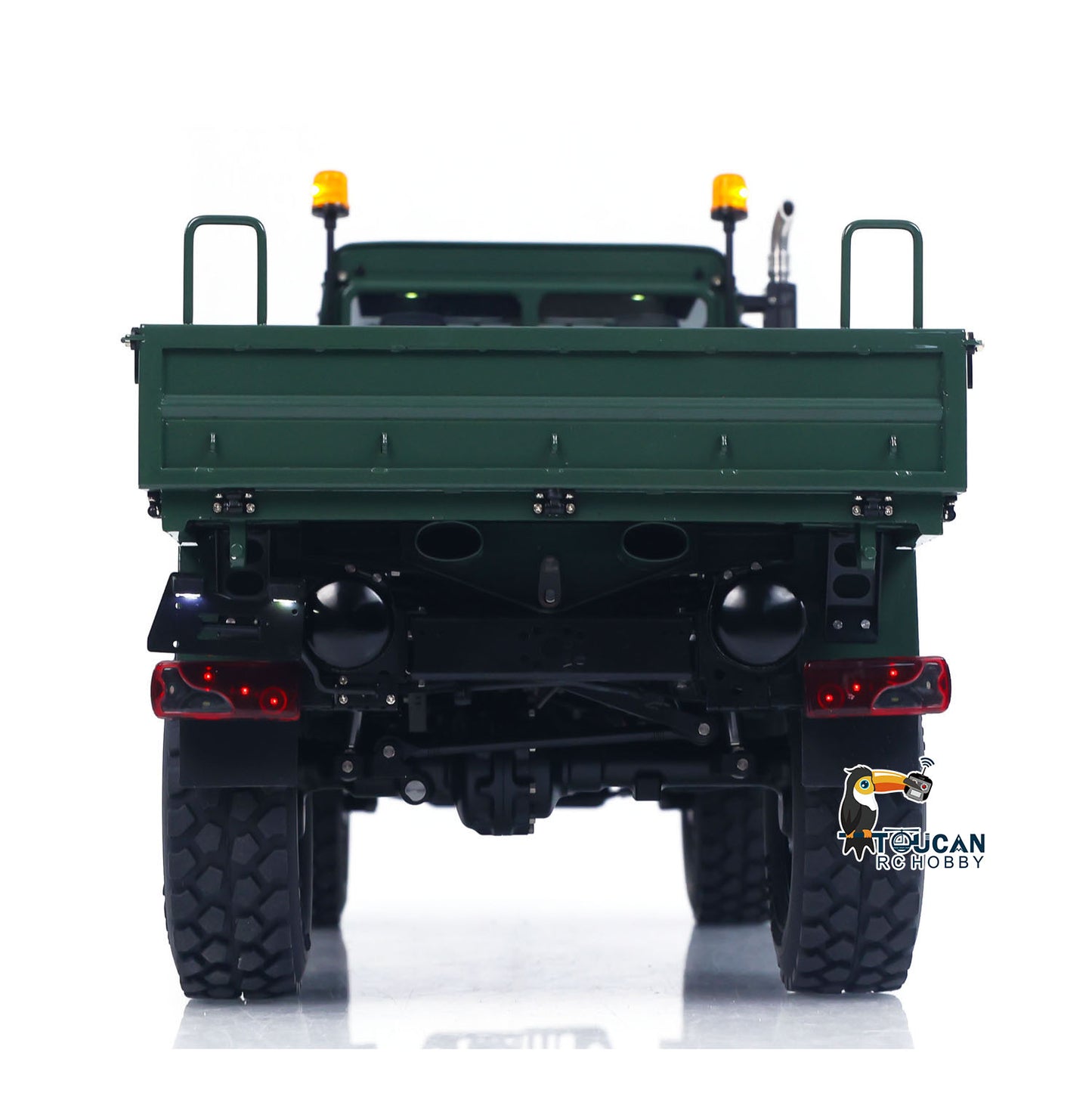 LESU U4023 1/14 Metal RC Off Road Car MT44023 Light Truck Crawler ATV Sound System Wheel Reduction Axle Lock Flysky Radio