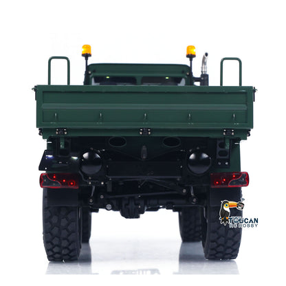 LESU U4023 1/14 Metal RC Off Road Car MT44023 Light Truck Crawler ATV Sound System Wheel Reduction Axle Lock Flysky Radio