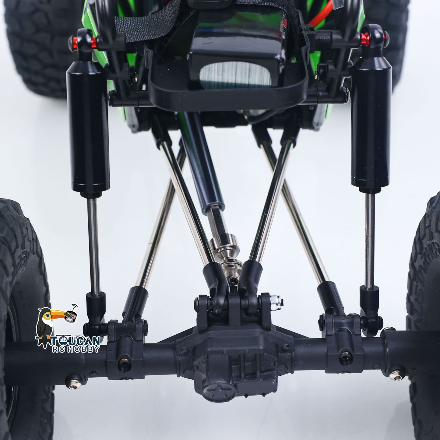 RTR 8504 RC 1/10 Electric RC Off-road Vehicle 4X4 Remote Control Rock Crawler Metal Shock Absorber Drive Shaft 540 Brushed Motor