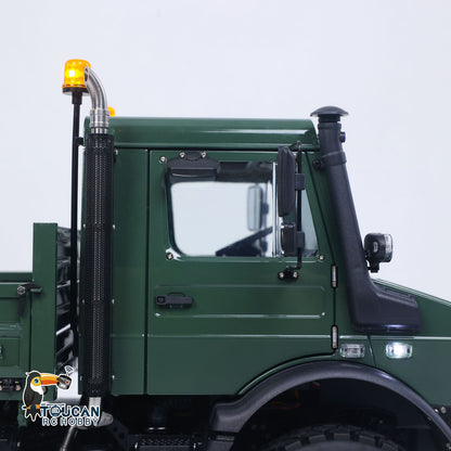 LESU U4023 1/14 Metal RC Off Road Car MT44023 Light Truck Crawler ATV Sound System Wheel Reduction Axle Lock Flysky Radio