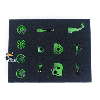 JDM 298B 1/10 Plastic RC Go-Kart DIY Model Radio Controlled Electric Racing Vehicle Unlimited Retrofit for Advanced Player