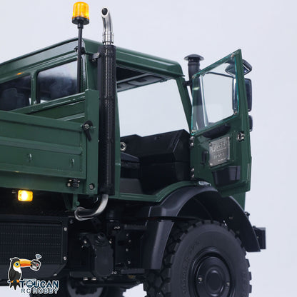 LESU U4023 1/14 Metal RC Off Road Car MT44023 Light Truck Crawler ATV Sound System Wheel Reduction Axle Lock Flysky Radio