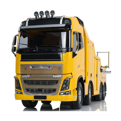 TAMIYA 1/14 Scale 8x4 RC Wrecker Tow Truck 56362 Remote Controlled Rescue Car FH16 Electric Recovery Vehicles 732*199*309mm