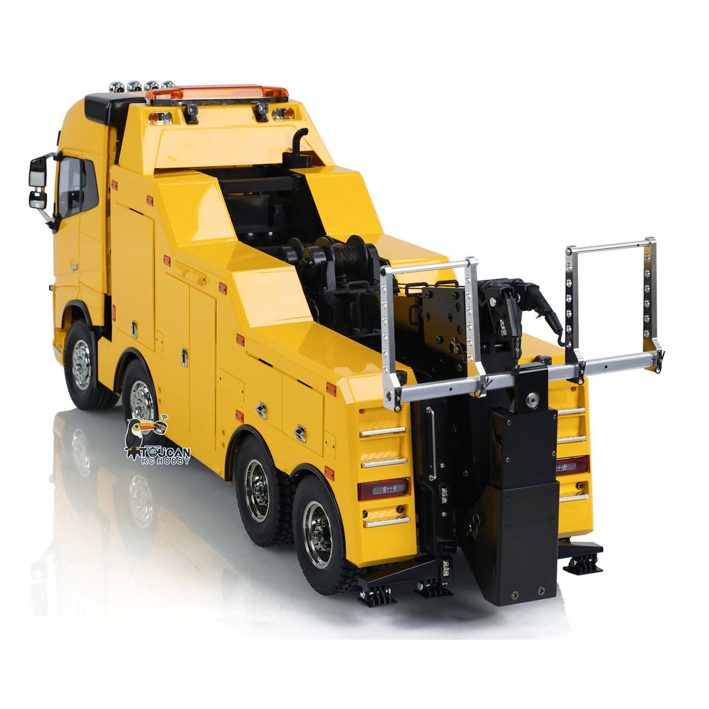 In Stock 1/14 Scale 8x4 RC Wrecker Tow Truck 56362 Remote Controlled Rescue Car Electric Recovery Vehicles 732*199*309mm