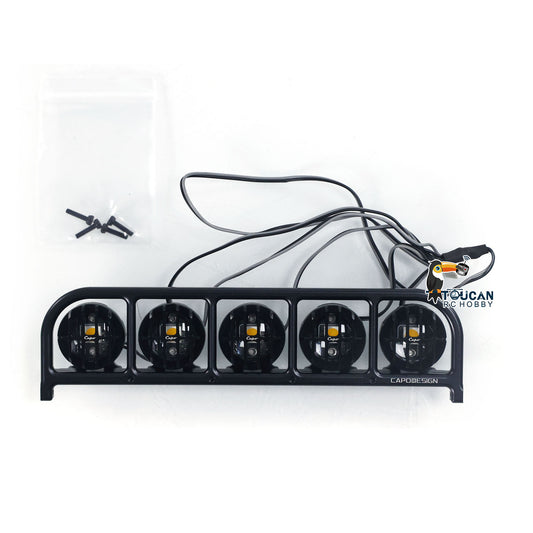 Capo U4 Queen CD1582X Spotlights LED Spot Lamp for 1/8 RC Crawler Car Model Part Radio Control Off-road Vehicle DIY Model