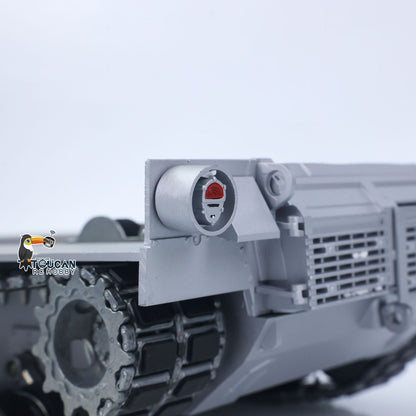 Metal Chassis with Driving Gearbox Road Wheels Speaker Switch for Henglong 1/16 RC Battle Tank USA Abrams M1A2 3918 Model