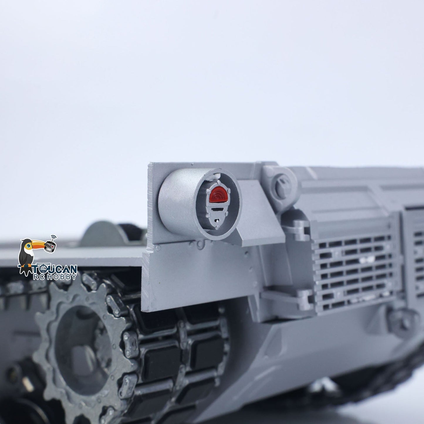 Metal Chassis with Driving Gearbox Road Wheels Speaker Switch for Henglong 1/16 RC Battle Tank USA Abrams M1A2 3918 Model