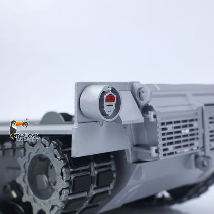 Metal Chassis with Driving Gearbox Road Wheels Speaker Switch for Henglong 1/16 RC Battle Tank USA Abrams M1A2 3918 Model