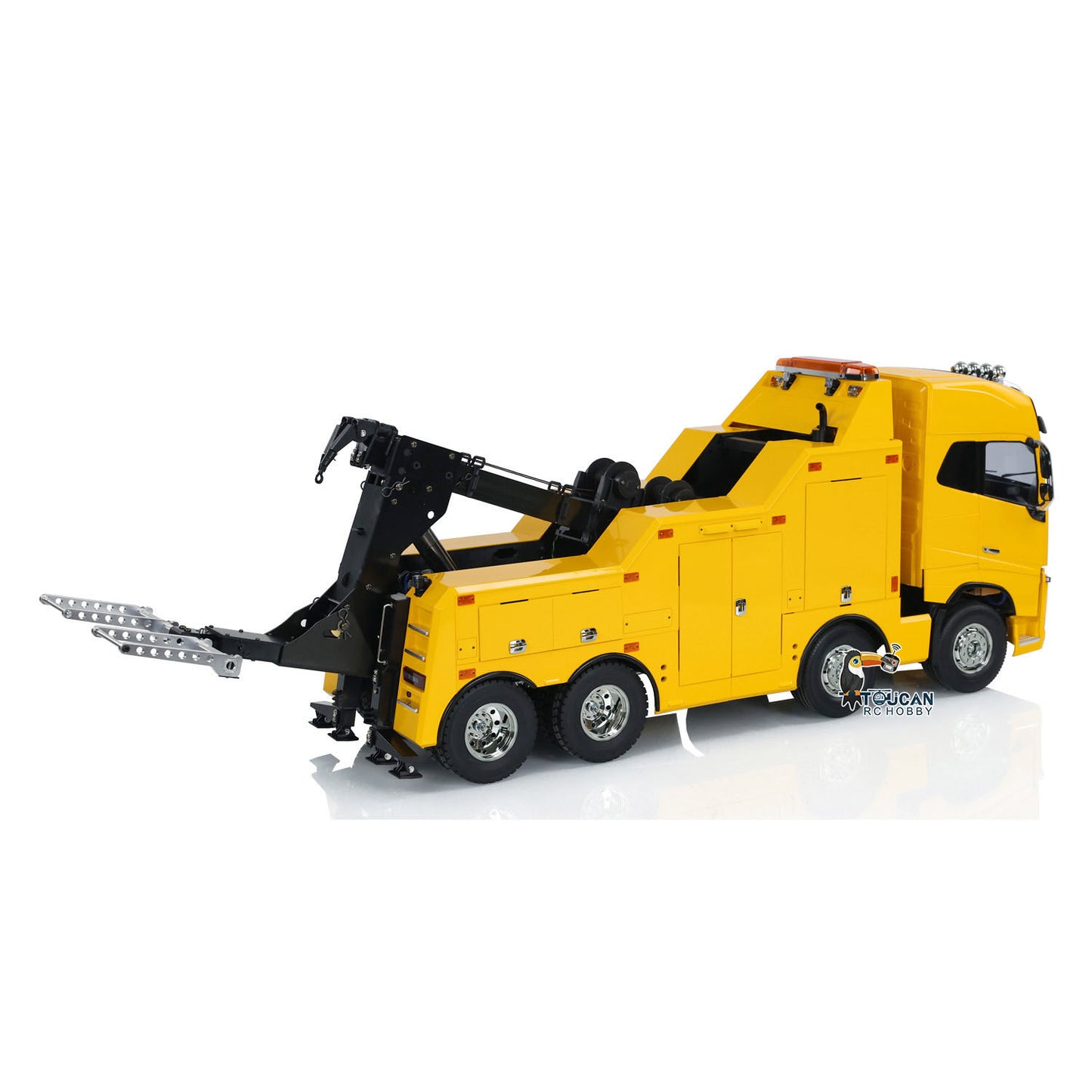 In Stock 1/14 Scale 8x4 RC Wrecker Tow Truck 56362 Remote Controlled Rescue Car Electric Recovery Vehicles 732*199*309mm