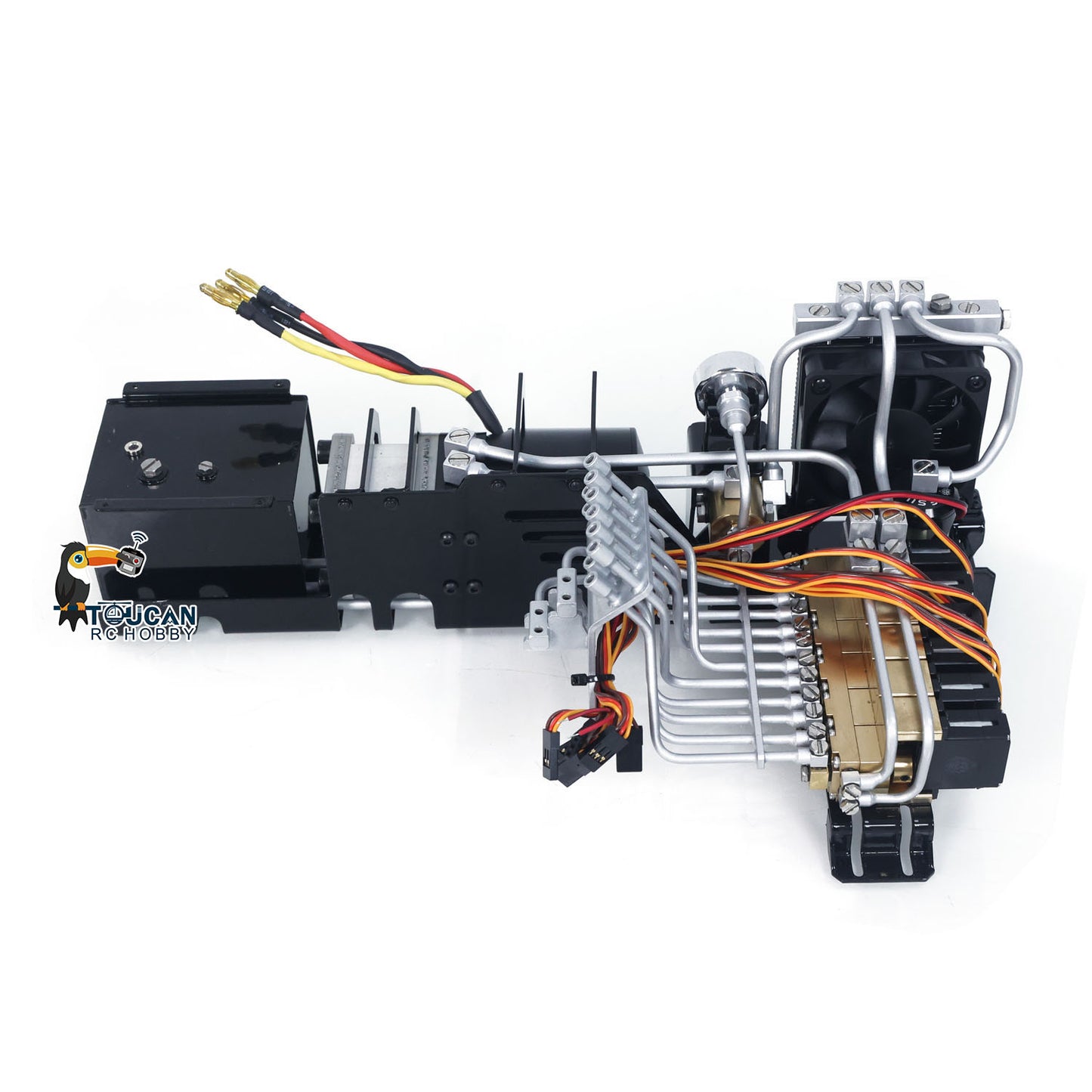 In Stock LESU 1/14 374 C374F Hydraulic Excavator Metal Body Radiator Sprocket Radio Controlled Construction Vehicle Digger