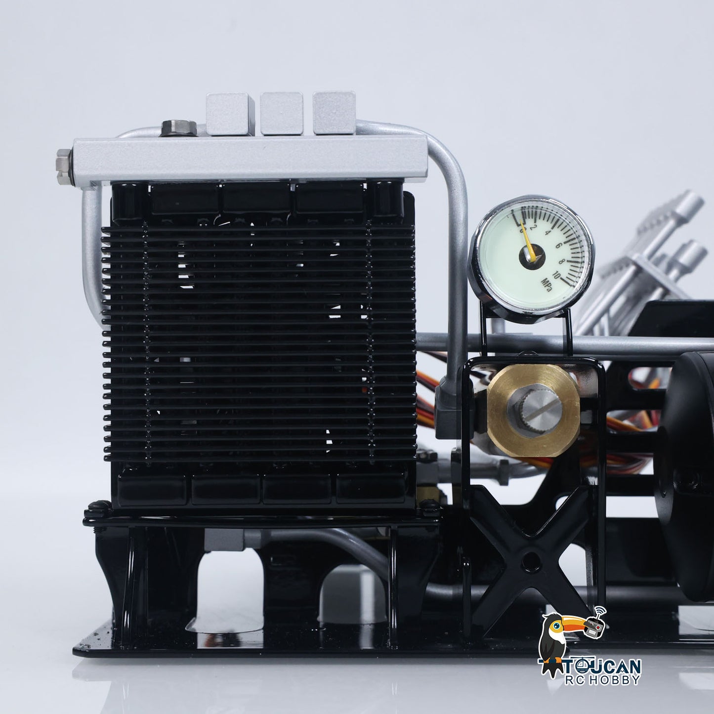 In Stock LESU 1/14 374 C374F Hydraulic Excavator Metal Body Radiator Sprocket Radio Controlled Construction Vehicle Digger