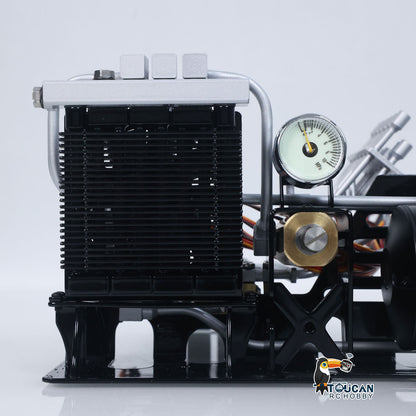 In Stock LESU 1/14 374 C374F Hydraulic Excavator Metal Body Radiator Sprocket Radio Controlled Construction Vehicle Digger