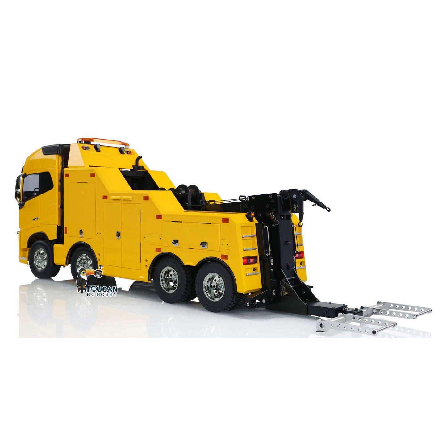 In Stock 1/14 Scale 8x4 RC Wrecker Tow Truck 56362 Remote Controlled Rescue Car Electric Recovery Vehicles 732*199*309mm