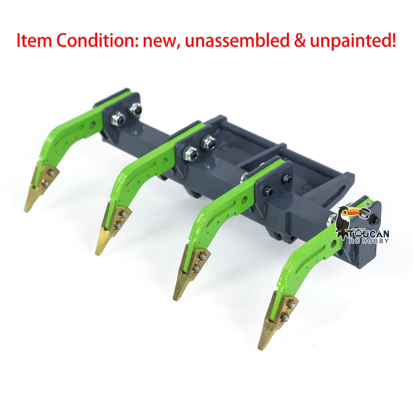 LESU 1/14 Metal Wheeled Skid-Steer Hydraulic RC Loader Aoue LT5H I6S RTR Painted Ripper Scarifier Gripper Sieve Bucket Trailer