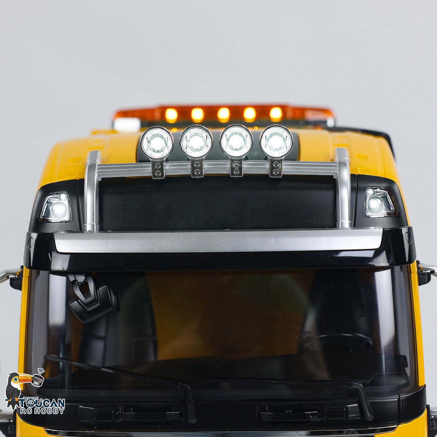 TOUCAN RC HOBBY 56362 FH16-750 1/14 Metal RC Wrecker Tow Truck RTR 3-Speed Transmission I6S Controller Light Sound for Model Collectors