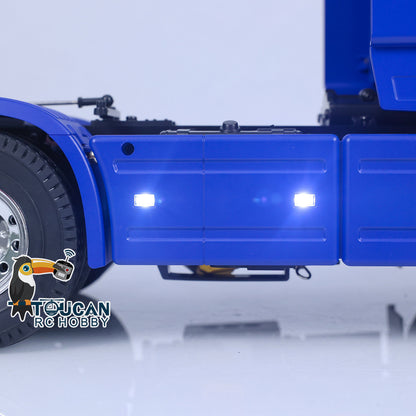 6X4 RC Tractor Truck 1/14 Flysky I6S RTR Remote Control Car Sound Light Battery