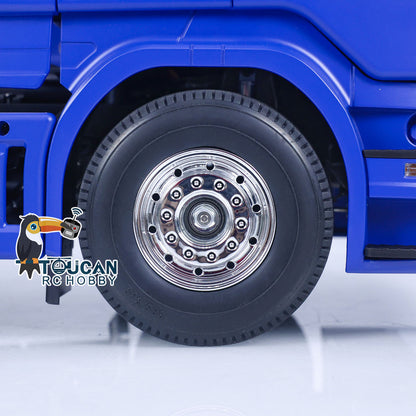 6X4 RC Tractor Truck 1/14 Flysky I6S RTR Remote Control Car Sound Light Battery