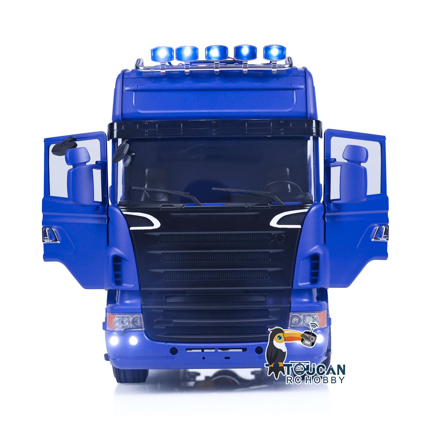 6X4 RC Tractor Truck 1/14 Flysky I6S RTR Remote Control Car Sound Light Battery
