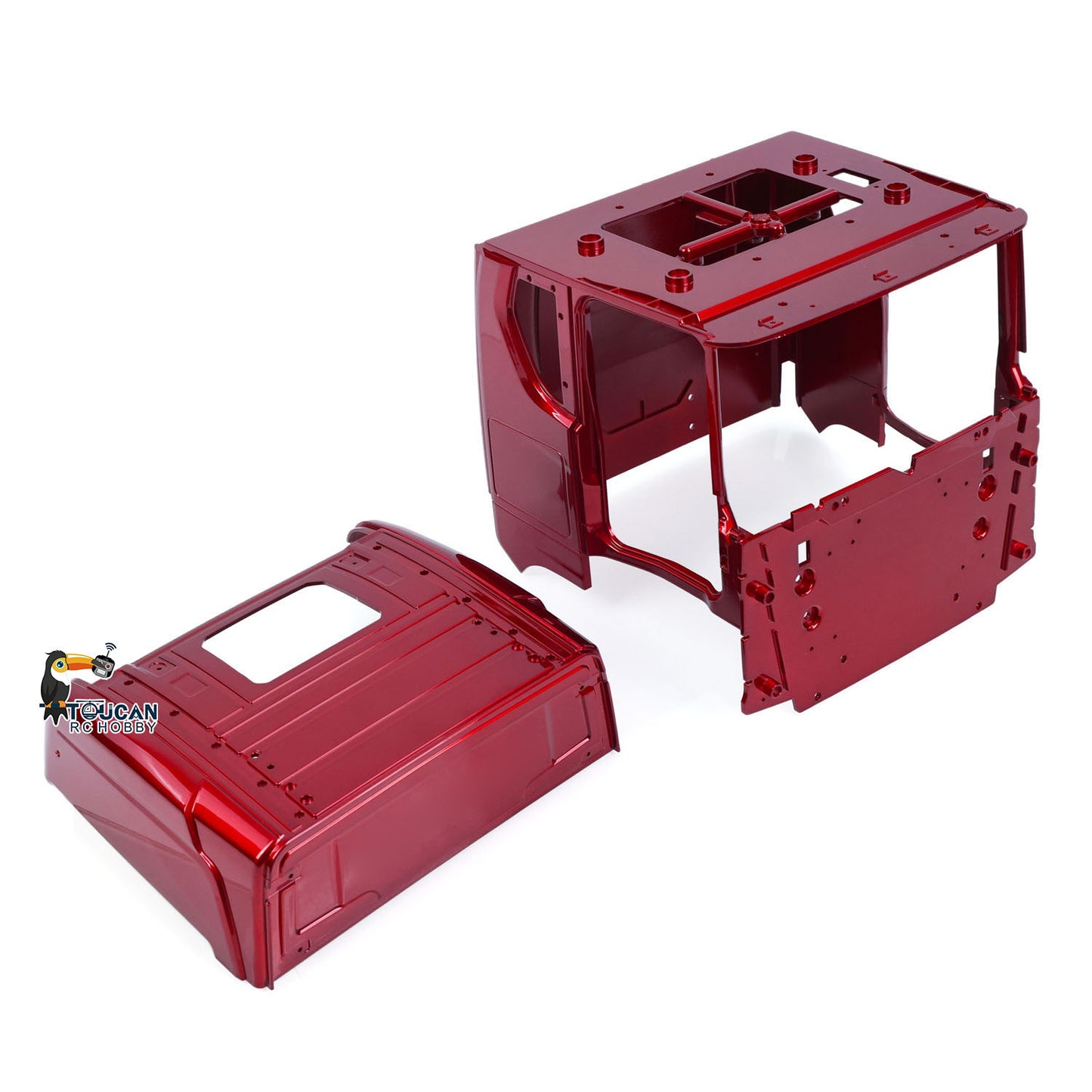770S Plastic Cabin Kits for 1/14 RC Tractor Truck Remote Control Dumper Car Spare Parts Unpainted Openable Shell