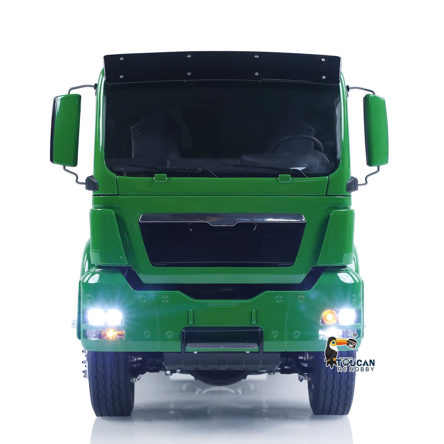 LESU Z0068 1/14 Metal 4x4 Hydraulic Swing Arm Garbage Vehicle 3 Speed Transmission Lock Differential Axles for Backyard Fun