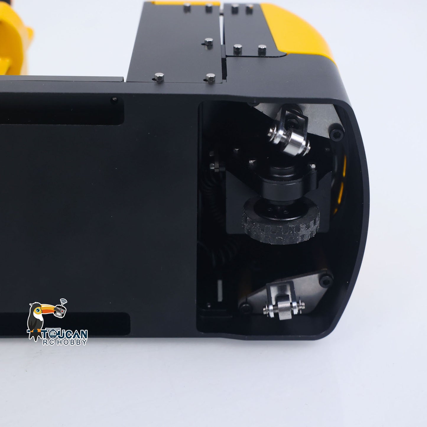 Metal 1/14 RC Electric Forklift MO55 RTR Remote Control Low Level Order Picking Truck Model Flysky Radio Battery Light Sound