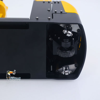 Metal 1/14 RC Electric Forklift MO55 RTR Remote Control Low Level Order Picking Truck Model Flysky Radio Battery Light Sound