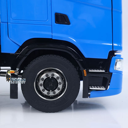 TOUCAN RC HOBBY LXY 770S Metal 1/14 10x10 RC Hydraulic Crane Full Dump Truck Lorry Car Frsky XE Lite Light Sound Painted Model