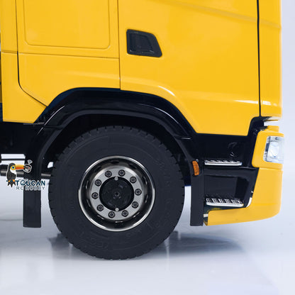 TOUCAN RC HOBBY LXY 770S Metal 1/14 10x10 RC Hydraulic Crane Full Dump Truck Lorry Car Frsky XE Lite Light Sound Painted Model