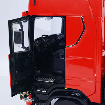 TOUCAN RC HOBBY LXY 10x10 Metall 1/14 RC Hydraulischer Tieflader Holztransporter 770S Automodell 5-Achsen ferngesteuerter Kran-Kipper