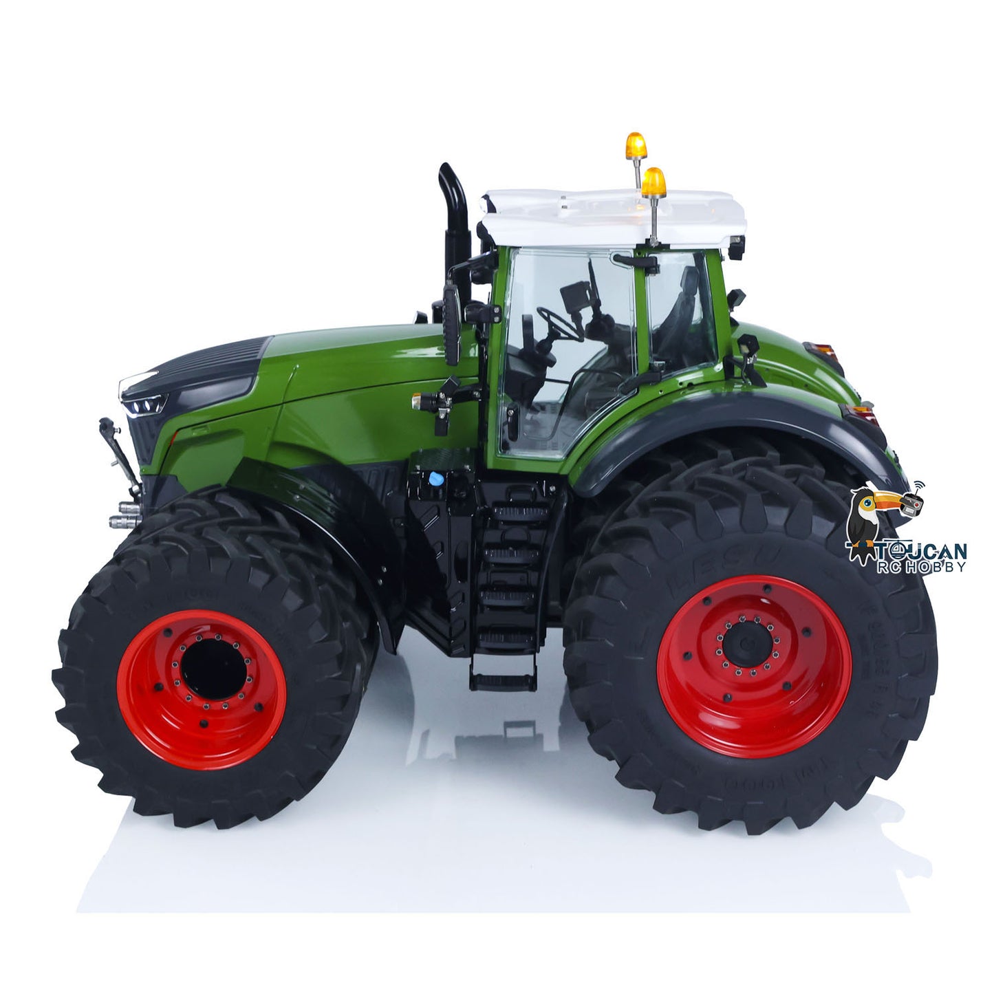 LESU AOUE 1050 Metal 4x4 1/14 RC Tractor Truck Hydraulic Agricultural Vehicles K500 Seedbed Pre-sowing Soil Preparation Machine Frsky XE Lite