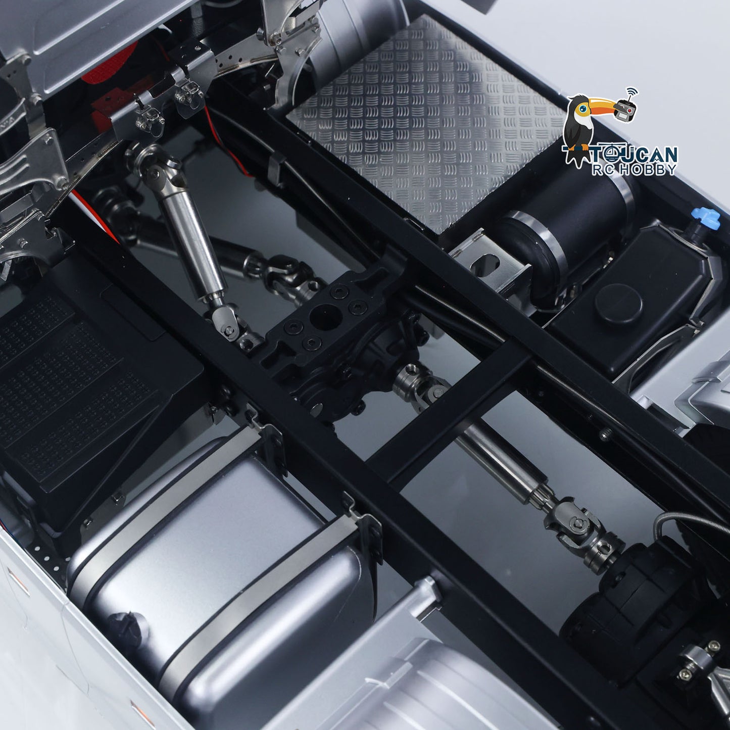 US Stock 1/14 KABOLITE RC Tractor Car 770S 100 6x6 Romote Control Truck 2Speed Gearbox Differential Lock Vehicle 6WD Sound Light Model