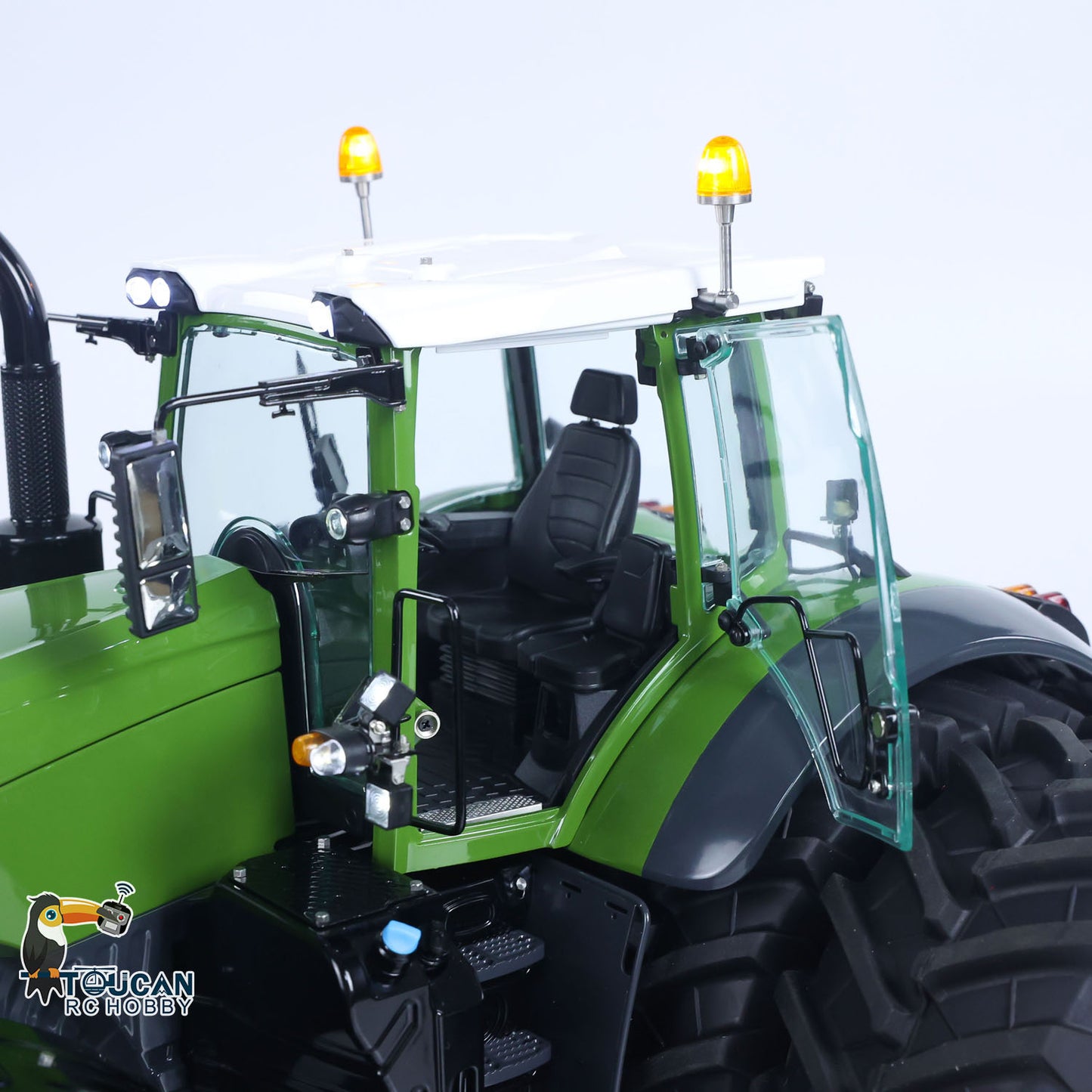 LESU AOUE 1050 Metal 4x4 1/14 RC Tractor Truck Hydraulic Agricultural Vehicles K500 Seedbed Pre-sowing Soil Preparation Machine Frsky XE Lite