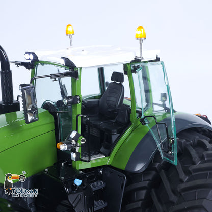 LESU AOUE 1050 Metal 4x4 1/14 RC Tractor Truck Hydraulic Agricultural Vehicles K500 Seedbed Pre-sowing Soil Preparation Machine Frsky XE Lite