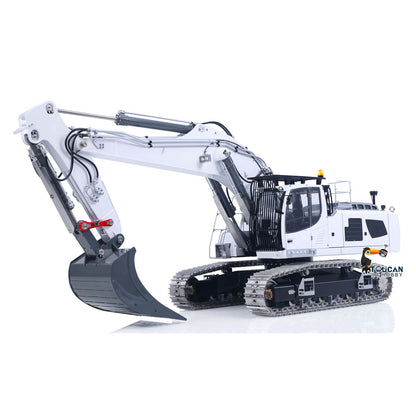 TOUCAN RC HOBBY Flash Sale Metal LESU LR956 1/14 RC Hydraulic Excavator 2 Arms  Remote Control Digger Model 4MPA Dual Pumps Light 3S Battery PL18EV LITE