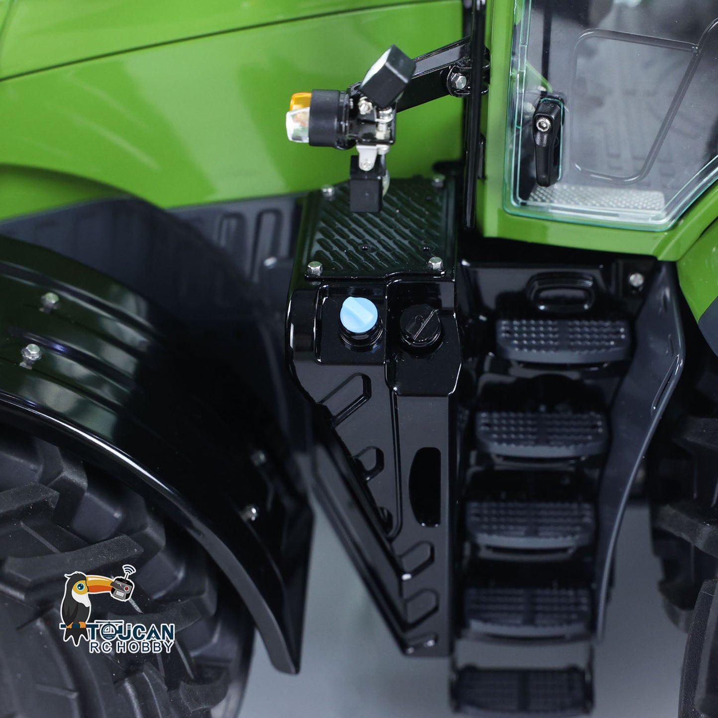 LESU AOUE 1050 Metal 4x4 1/14 RC Tractor Truck Hydraulic Agricultural Vehicles K500 Seedbed Pre-sowing Soil Preparation Machine Frsky XE Lite