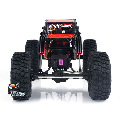 RTR 8504 RC 1/10 Electric RC Off-road Vehicle 4X4 Remote Control Rock Crawler Metal Shock Absorber Drive Shaft 540 Brushed Motor