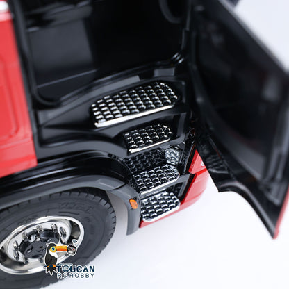 Metal Chassis Fifth Wheel 4X4 1/14 3Speed Radio Control Tractor Truck 770S Axle Locks Brushed ESC Motor Light System No Battery