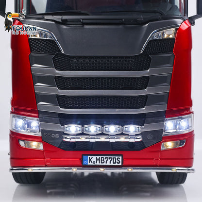 KABOLITE 1/14 Remote Control Tractor Truck 770S 100 4X2 RC Lorry Car 2Speed Transmission Differential Locks RTR Sound