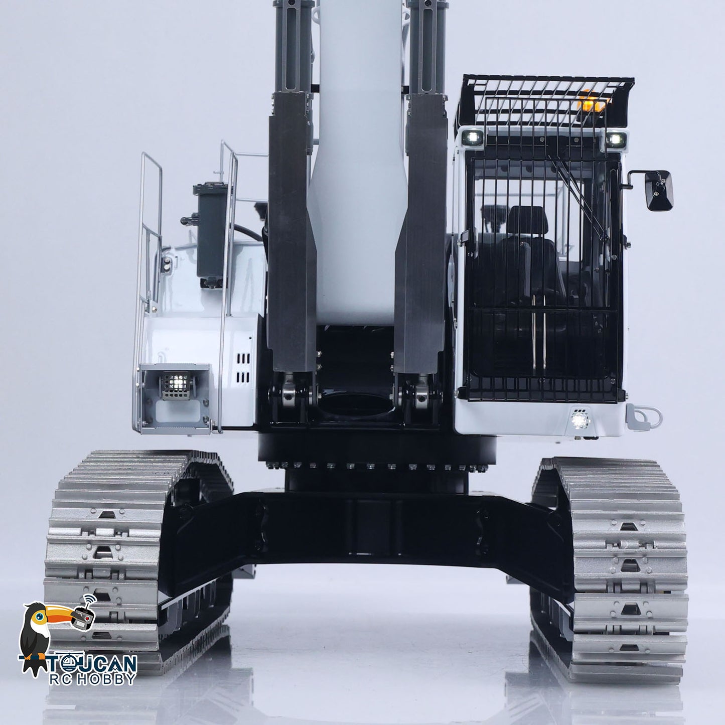 TOUCAN RC HOBBY Flash Sale LESU LR956 Metal 1/14 RC Hydraulic Excavator 2 Arms Remote Control Digger Model 4MPA Dual Pumps Light 3S Battery PL18EV LITE Outdoor