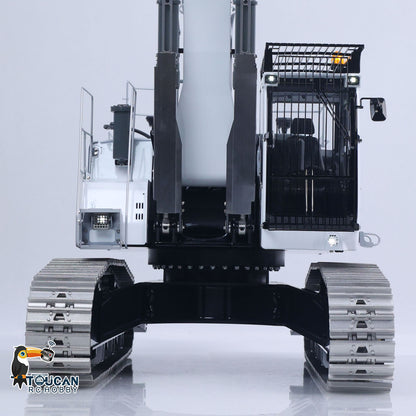 TOUCAN RC HOBBY Flash Sale LESU LR956 Metal 1/14 RC Hydraulic Excavator 2 Arms Remote Control Digger Model 4MPA Dual Pumps Light 3S Battery PL18EV LITE Outdoor