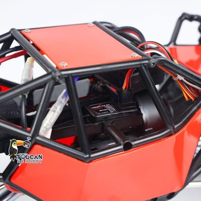RTR 8504 RC 1/10 Electric RC Off-road Vehicle 4X4 Remote Control Rock Crawler Metal Shock Absorber Drive Shaft 540 Brushed Motor