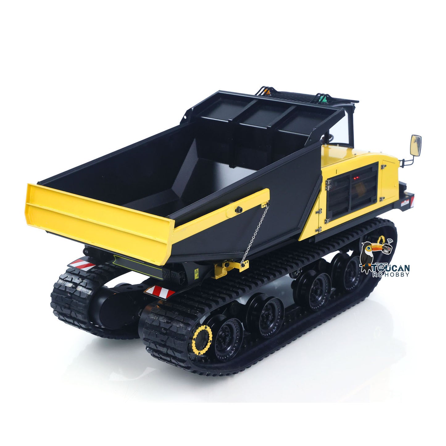Super Frog 1/14 RC Hydraulic Crawler Dumper Truck T14R RTR Radio Controlled Metal Tracked Tipper Frsky X14 Light Electric Wiper